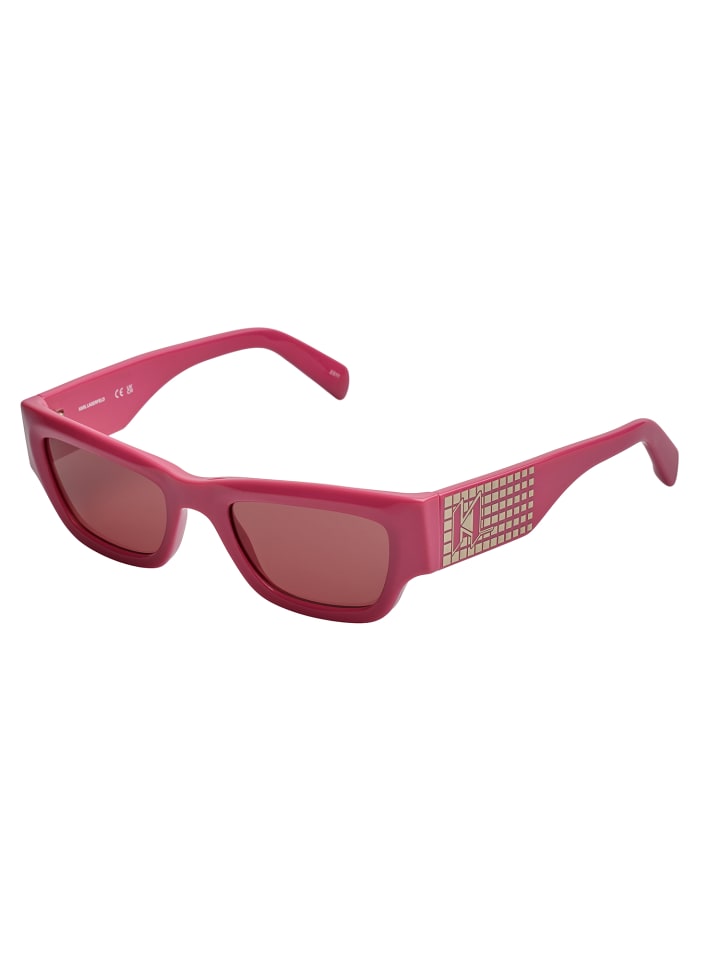 

Солнцезащитные очки Karl Lagerfeld sunglasses, розовый