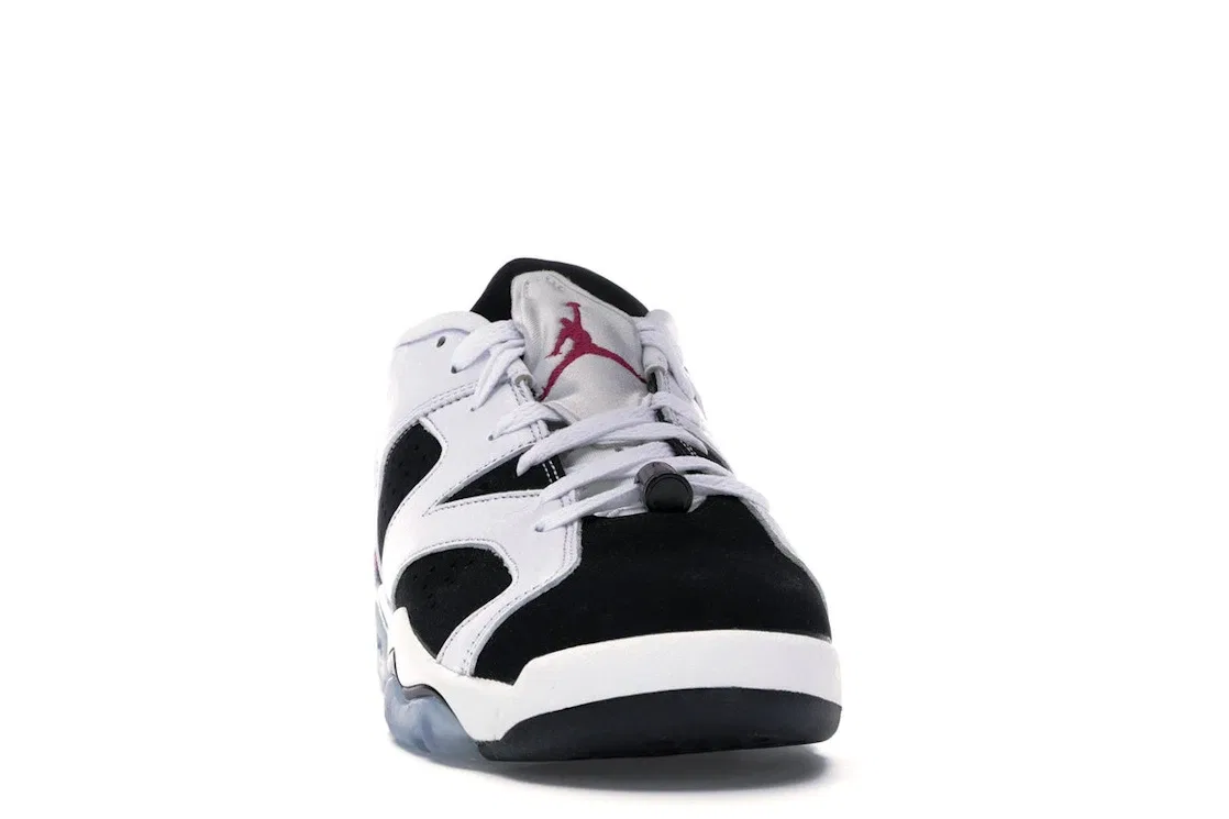 Детские кроссовки Lifestyle Джордан 6 Retro Low Jordan, White/Black-Fuchsia Flash — фото 2