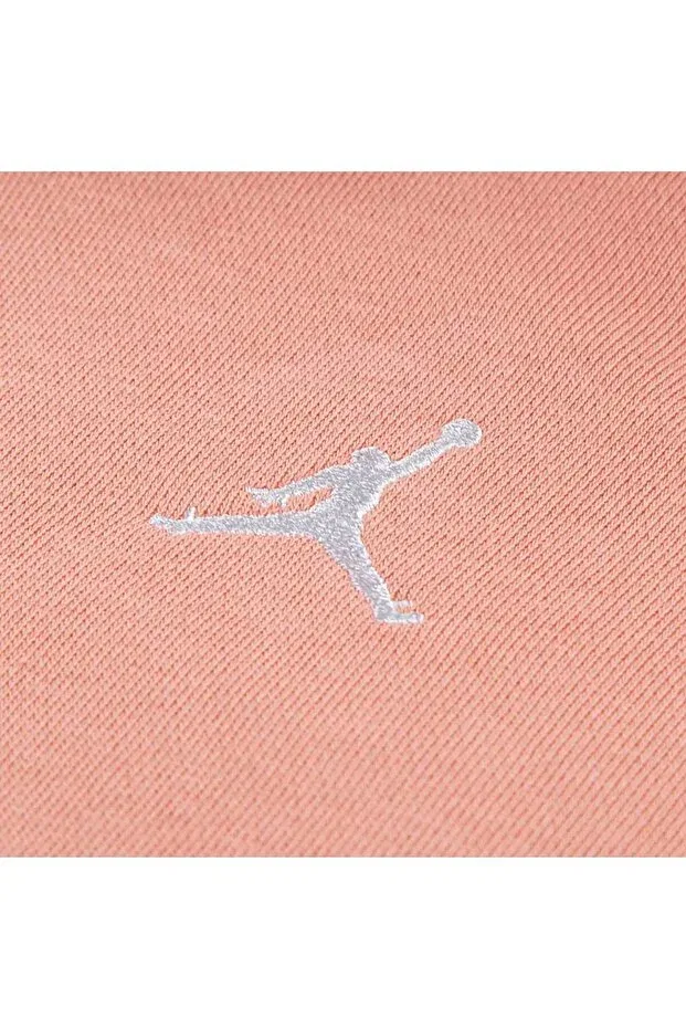 Детское худи для мальчиков с капюшоном Nike Jordan Brooklyn Pink, Цвет Pink Nike Kids — фото 3