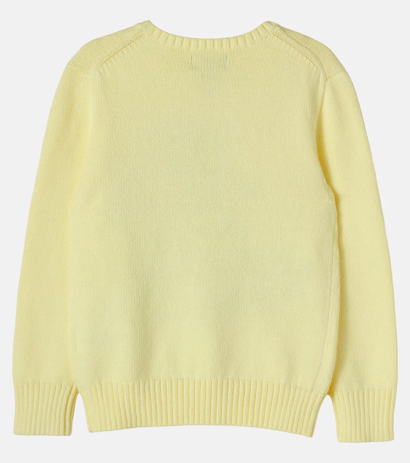 Свитшот хлопковый Polo Ralph Lauren Kids, желтый — фото 3