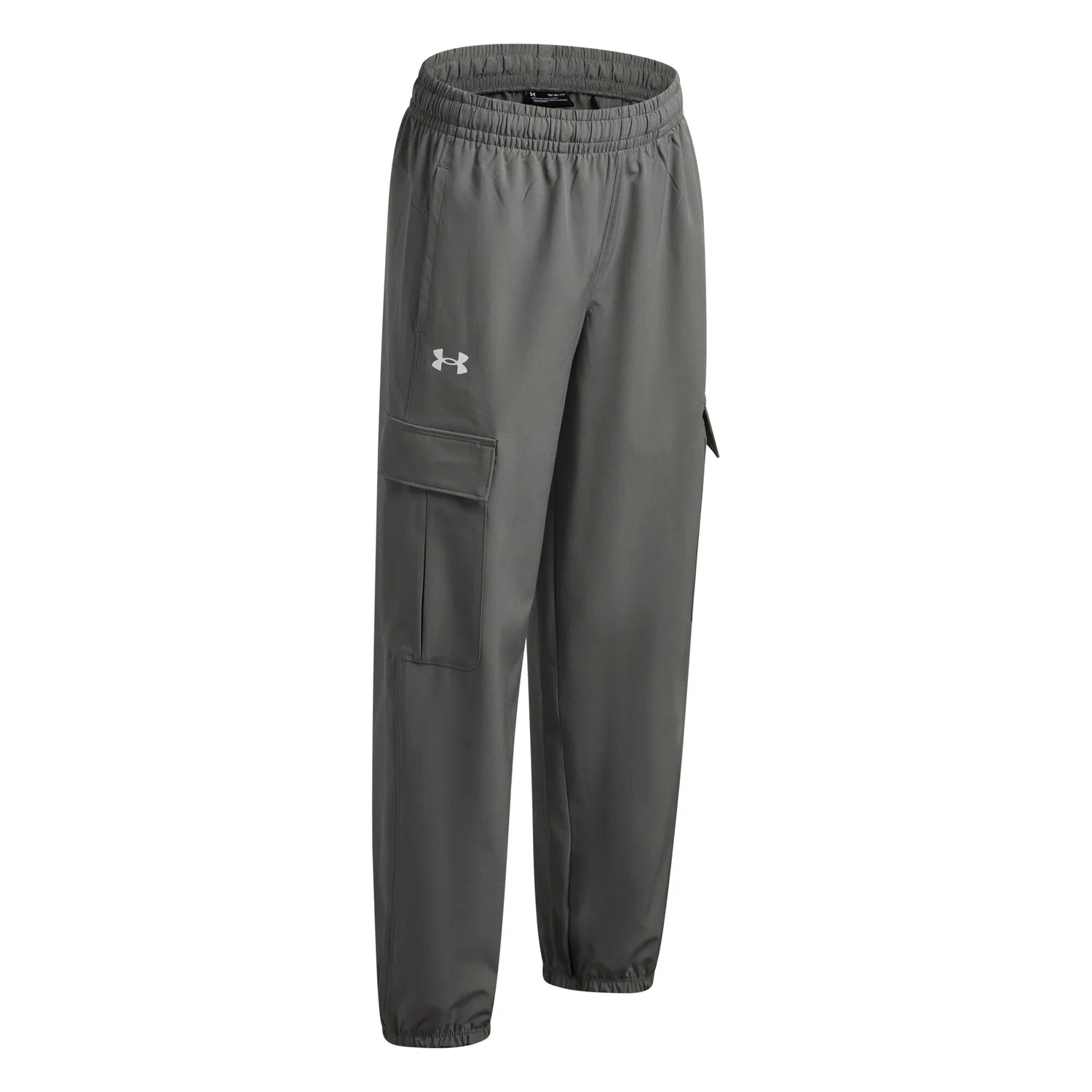 Детские спортивные штаны с принтом Rival Woven Under Armour, Grun Weiß Grun — фото 3