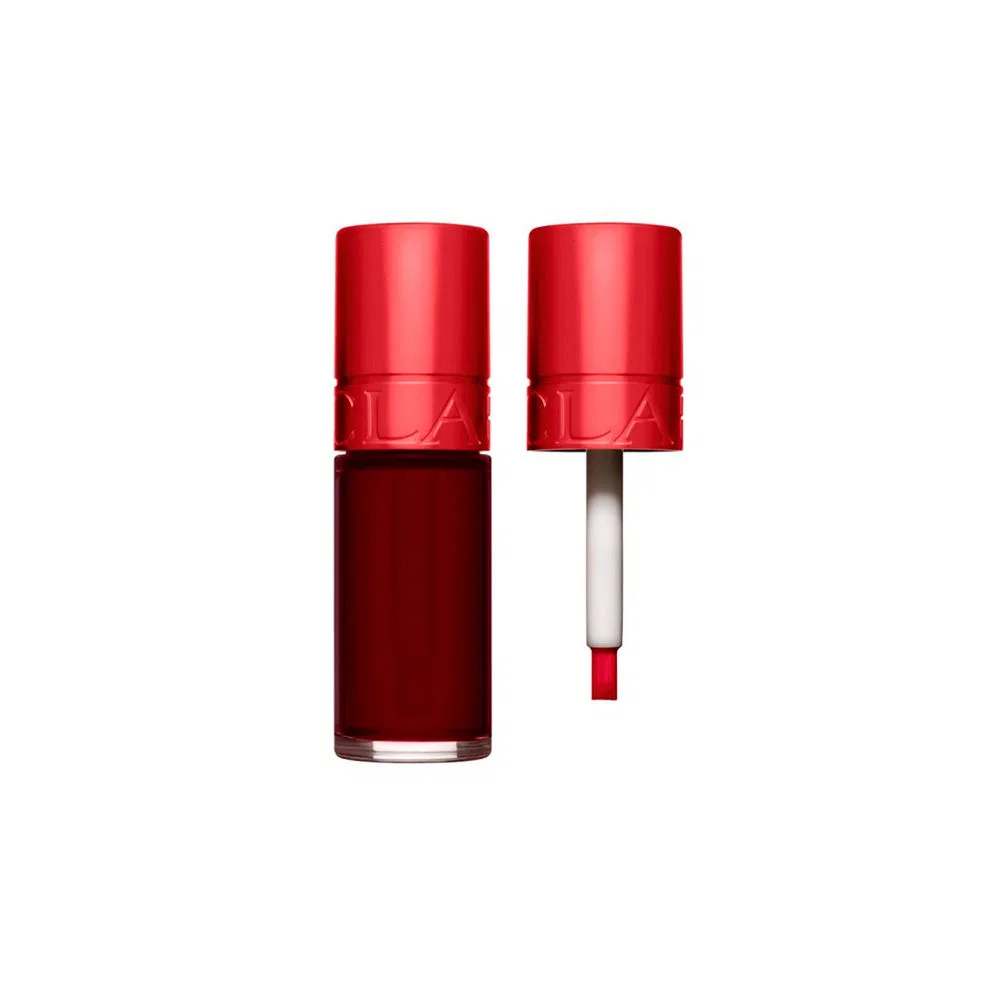 Матовая гидростойкая помада-тинт Water Lip Stain 7 мл Deep Red Water Clarins, Deep Red Water — фото 2