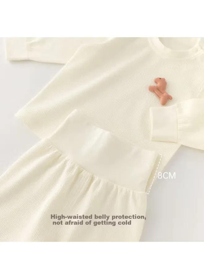 Good Bear Комплект детского белья из хлопка с длинным рукавом Guaiqi Bear, розовый