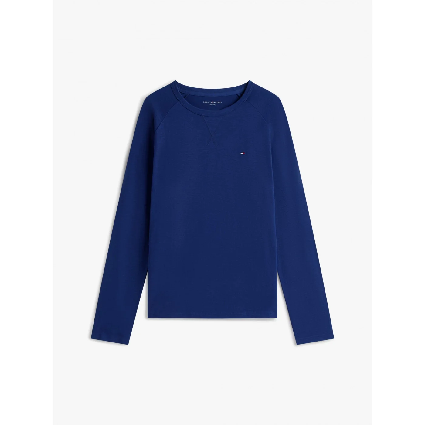 Пижама Tommy Hilfiger Essential Textured Long Sleeve, темно-синий — фото 3