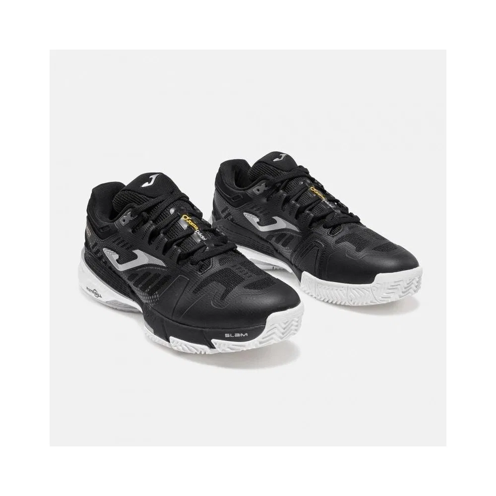 Детские кроссовки для тенниса и падела Slam Classic, Black Joma — фото 2