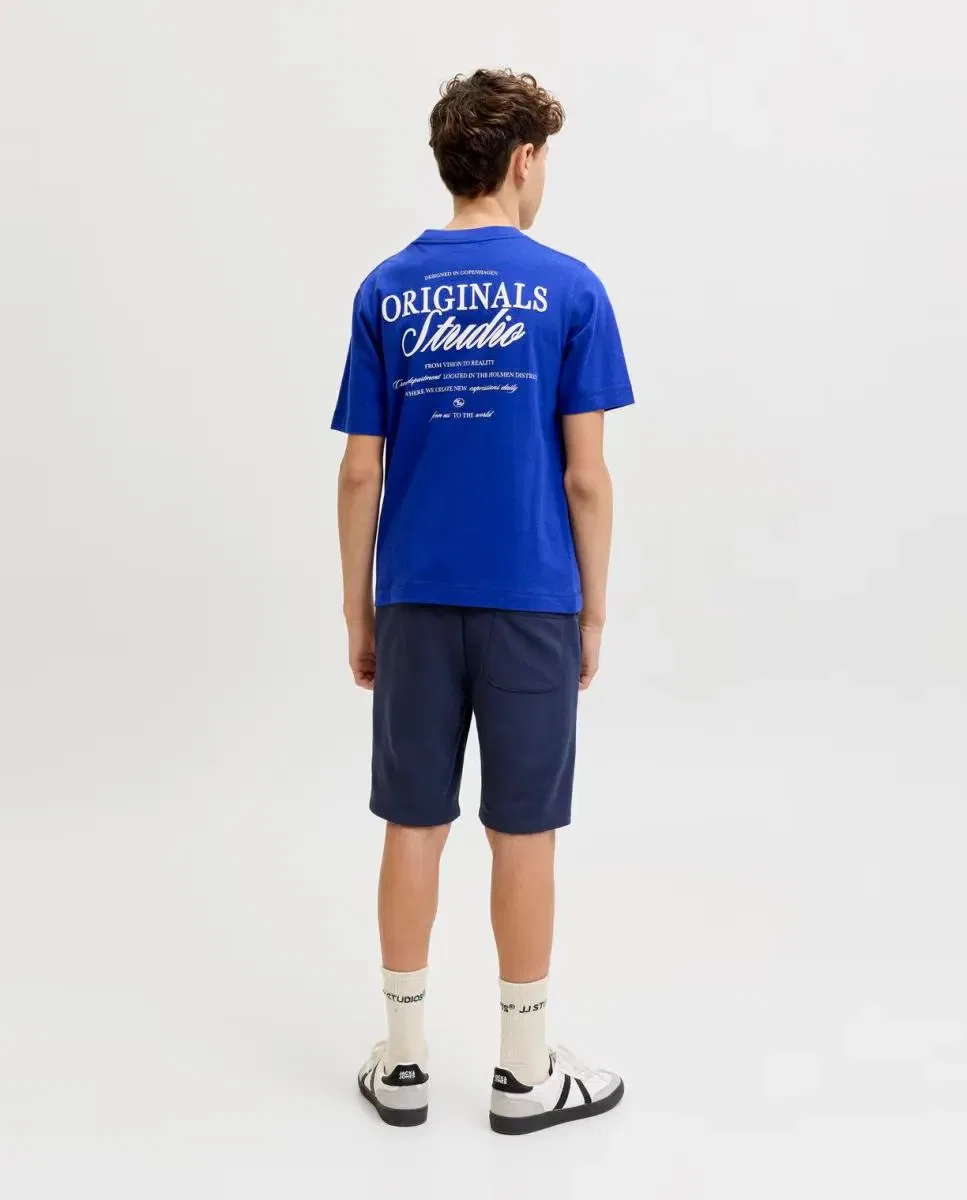 Детские шорты-бермуды для мальчиков с логотипом Jack & Jones, Azul Marino — фото 3