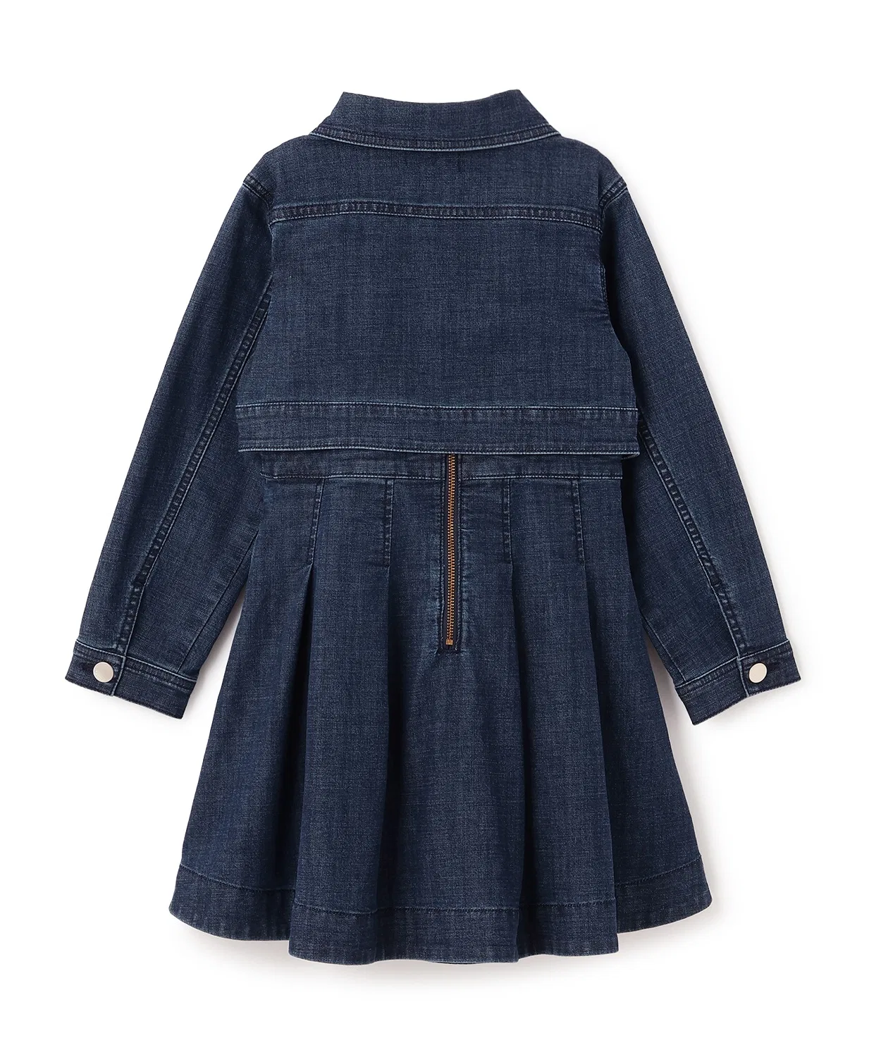 Детский комплект из жакета и юбки-сарафана с длинным рукавомkate spade new york kids, Navy — фото 2
