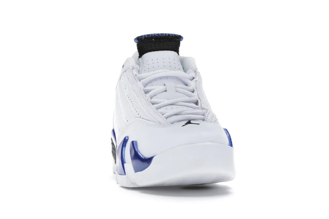 Детские кроссовки Lifestyle с длинным рукавом Jordan 14 Retro Jordan, White/Black-Hyper Royal — фото 2