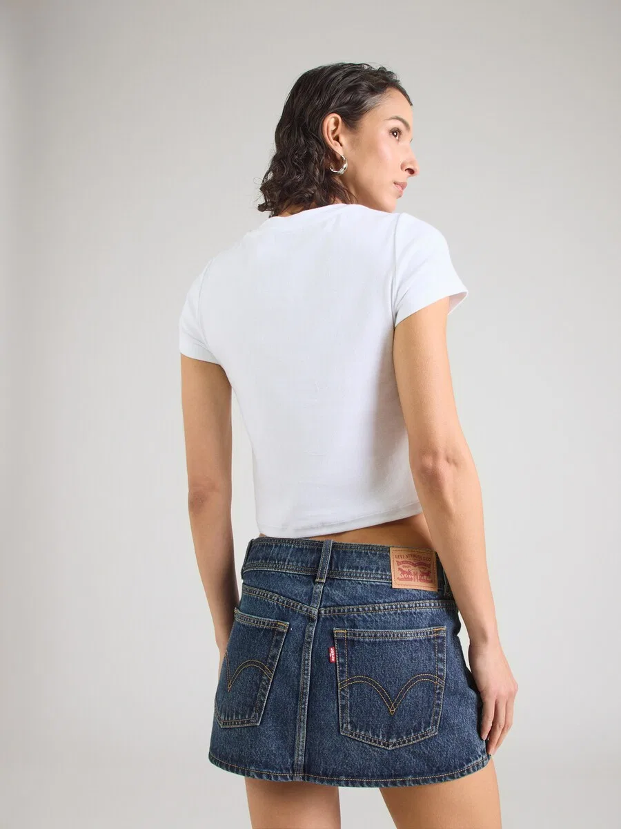 Футболка LEVI'S ESSENTIAL белого цвета — фото 4