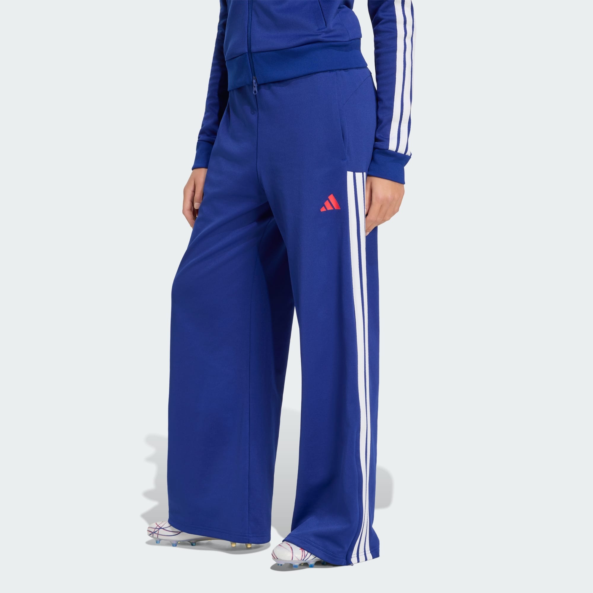 Спортивные брюки Adidas House Of Tiro Wide Leg, синий — фото 2