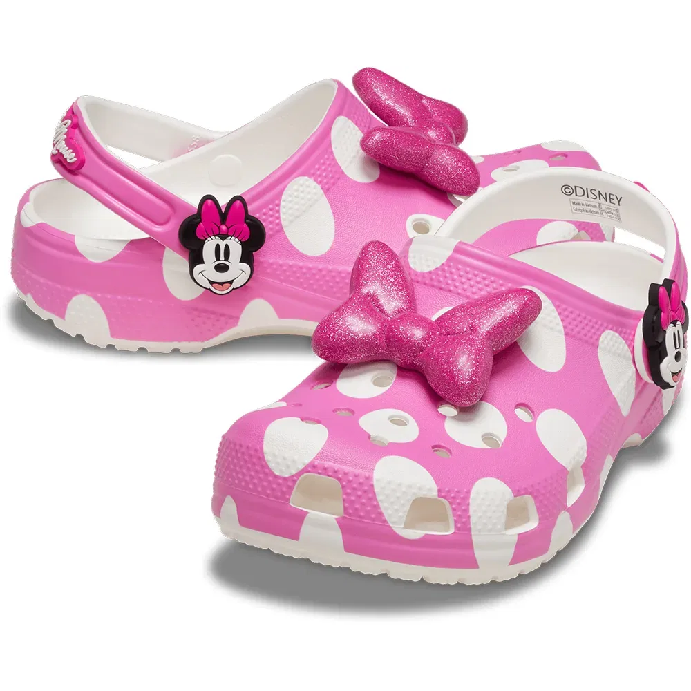 Сабо Minnie Mouse Classic Crocs, розовый — фото 3