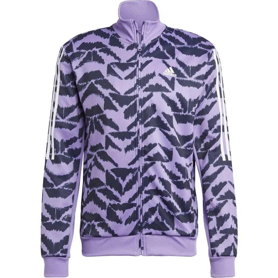 Куртка спортивная мужская с боковыми карманами Sportswear Tiro Suit-Up Track Top adidas, Фиолетовый — фото 3