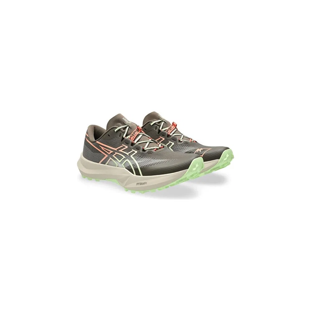 Детские кроссовки для бега Fuji Lite 7, коричневые Asics — фото 3