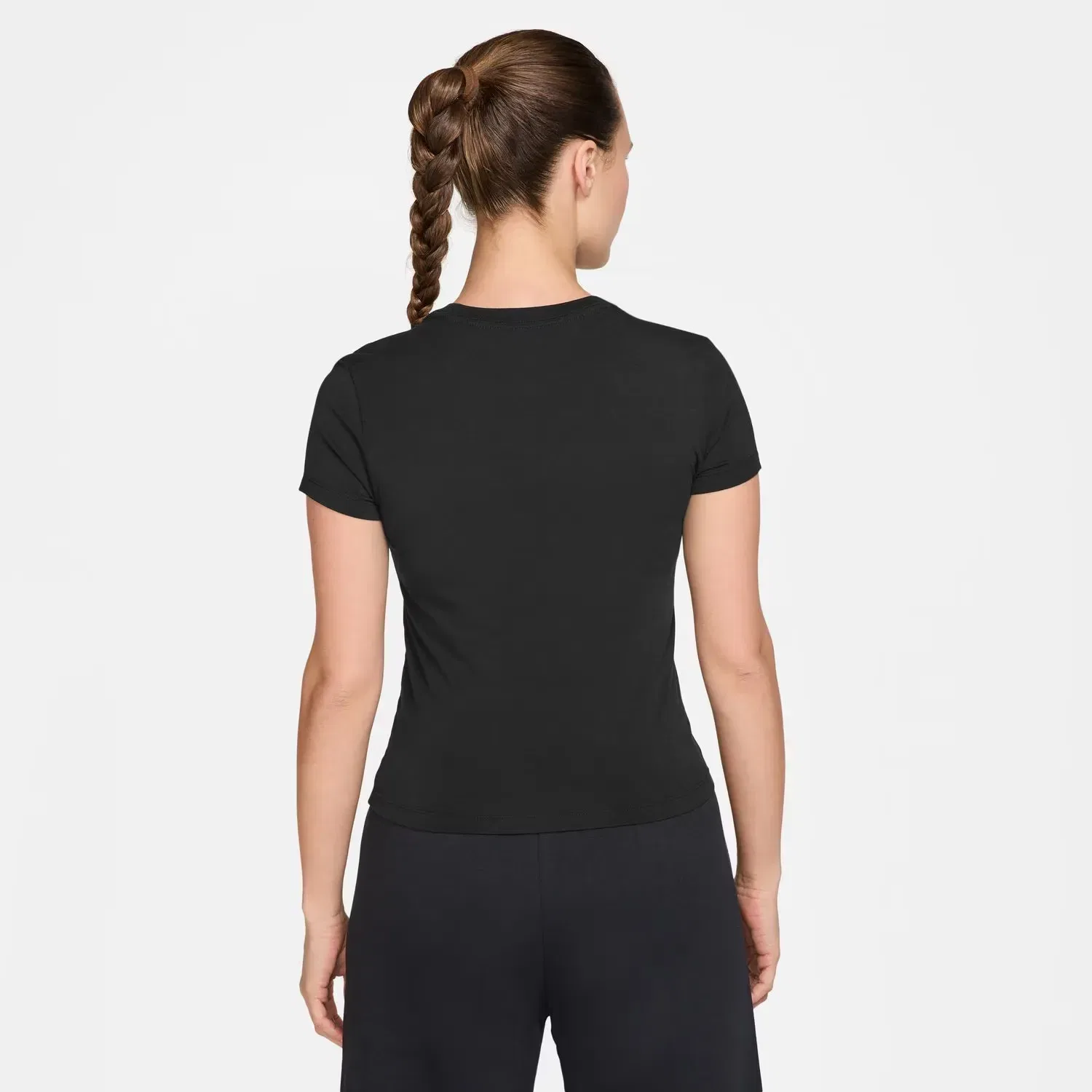 Женская футболка из модала Nike, Negro — фото 2