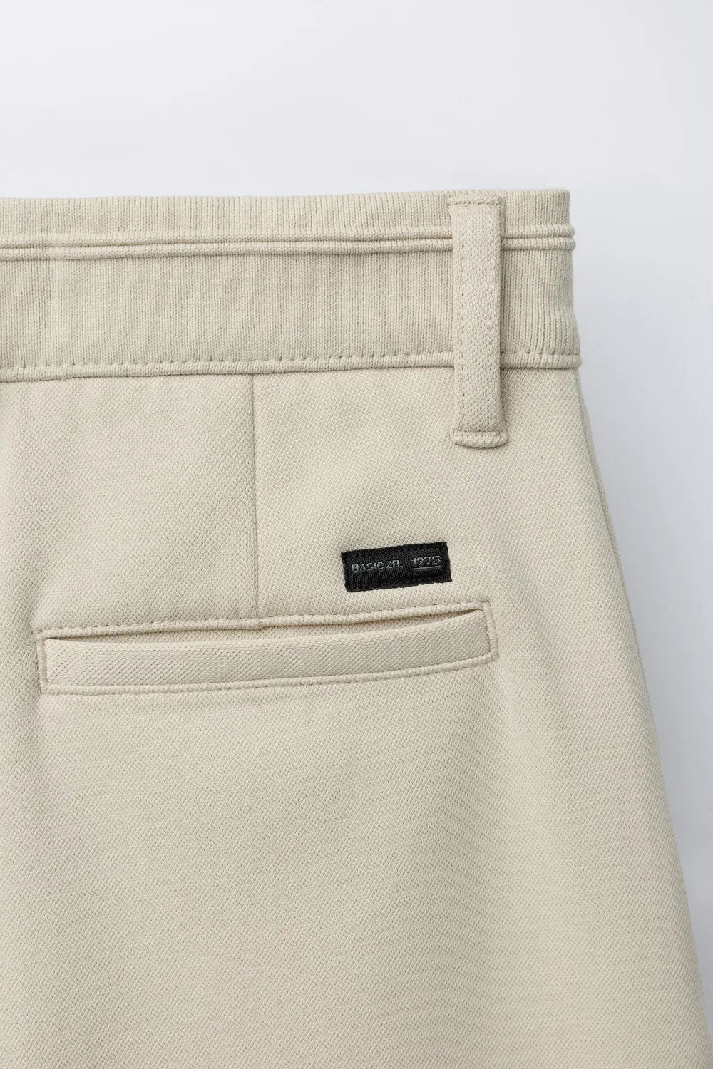 Удобные бермудские шорты ZARA, Beige — фото 4