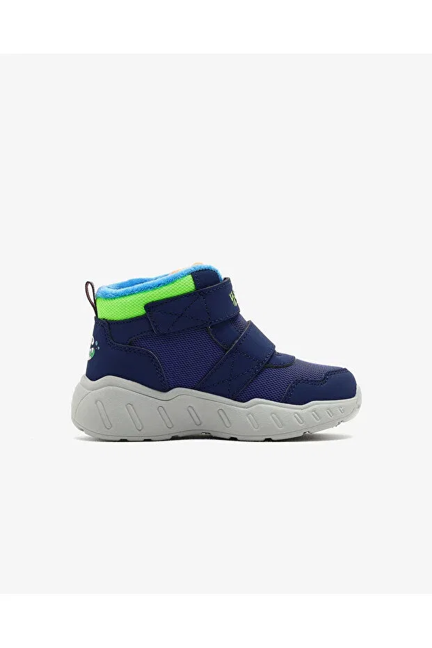 Детские ботинки для девочек на плоской подошве Play Scene Little Boy's Navy Blue Boot Skechers, Синий — фото 2