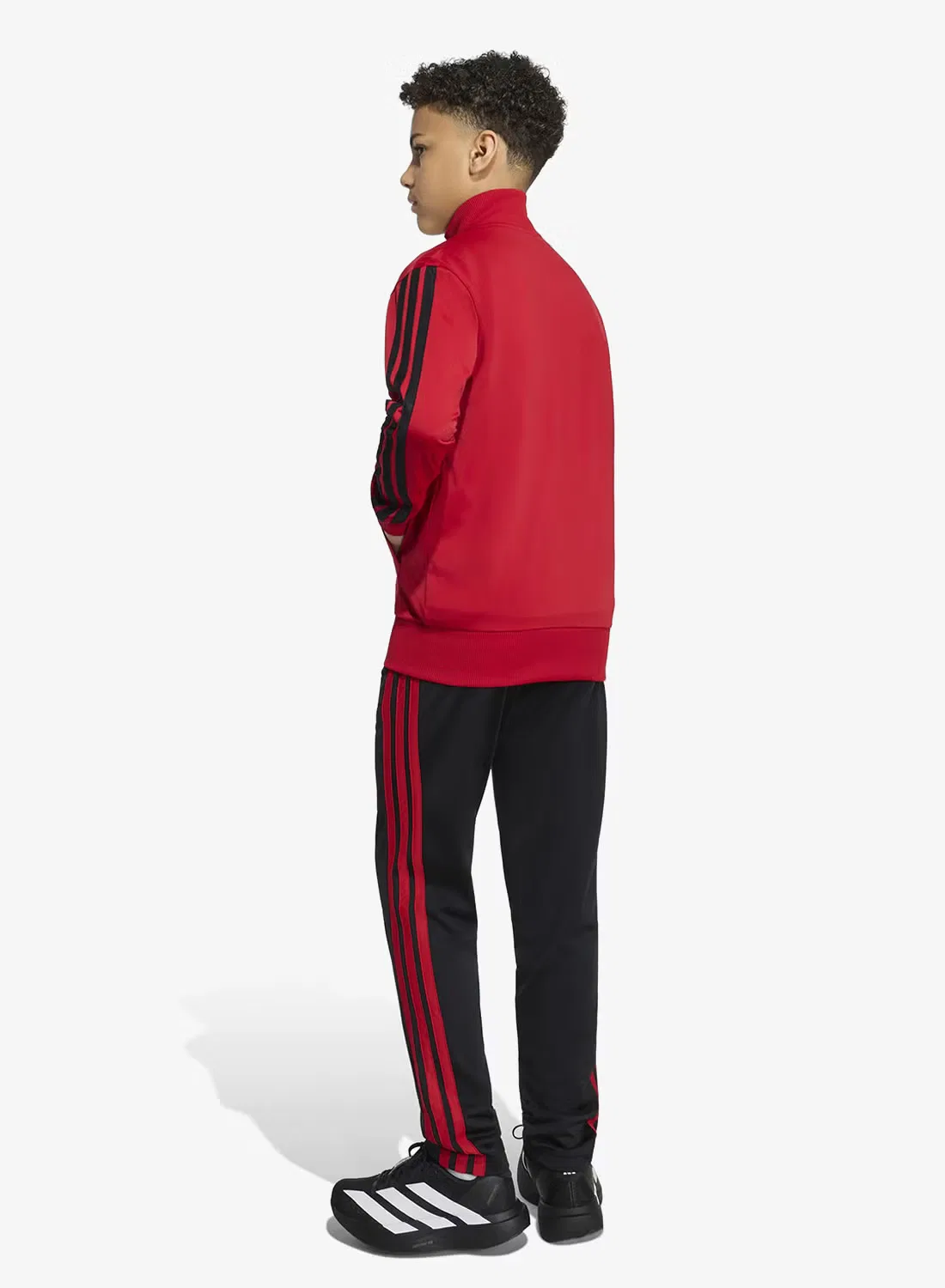 Спортивный костюм с технологией Climacool Manchester United Adidas, красный — фото 2