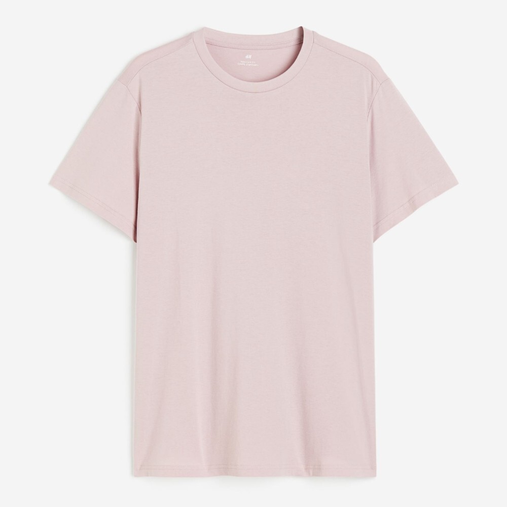 

Футболка H&M Regular Fit, розовый