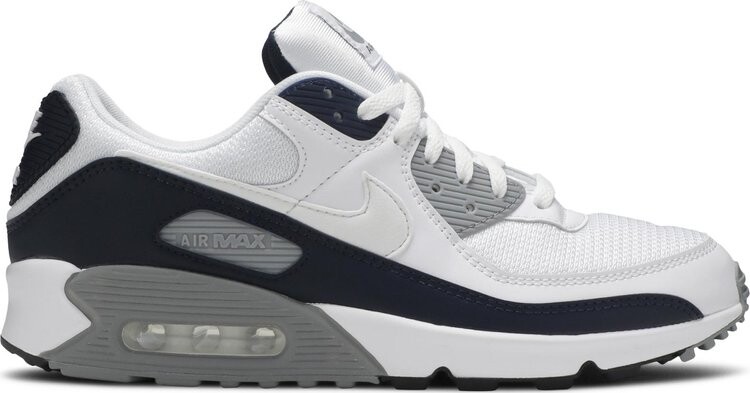 

Кроссовки Nike Air Max 90 'Obsidian', белый, Белый;серый, Кроссовки Nike Air Max 90 'Obsidian', белый