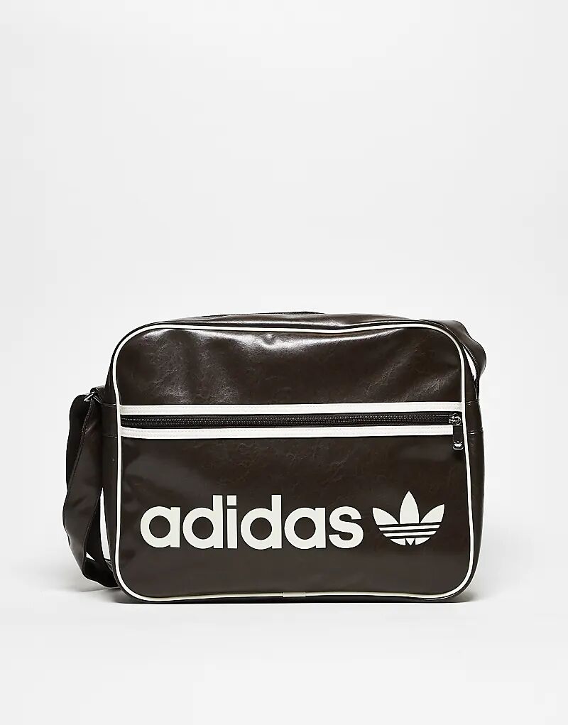 

Сумка-авиаплан adidas Originals коричневого цвета