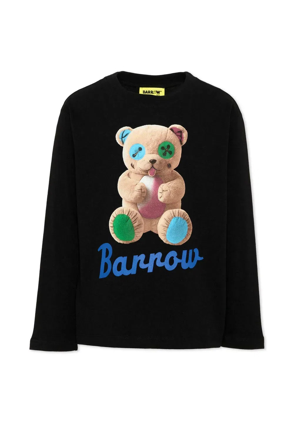 Футболка унисекс с длинными рукавами Barrow, Black