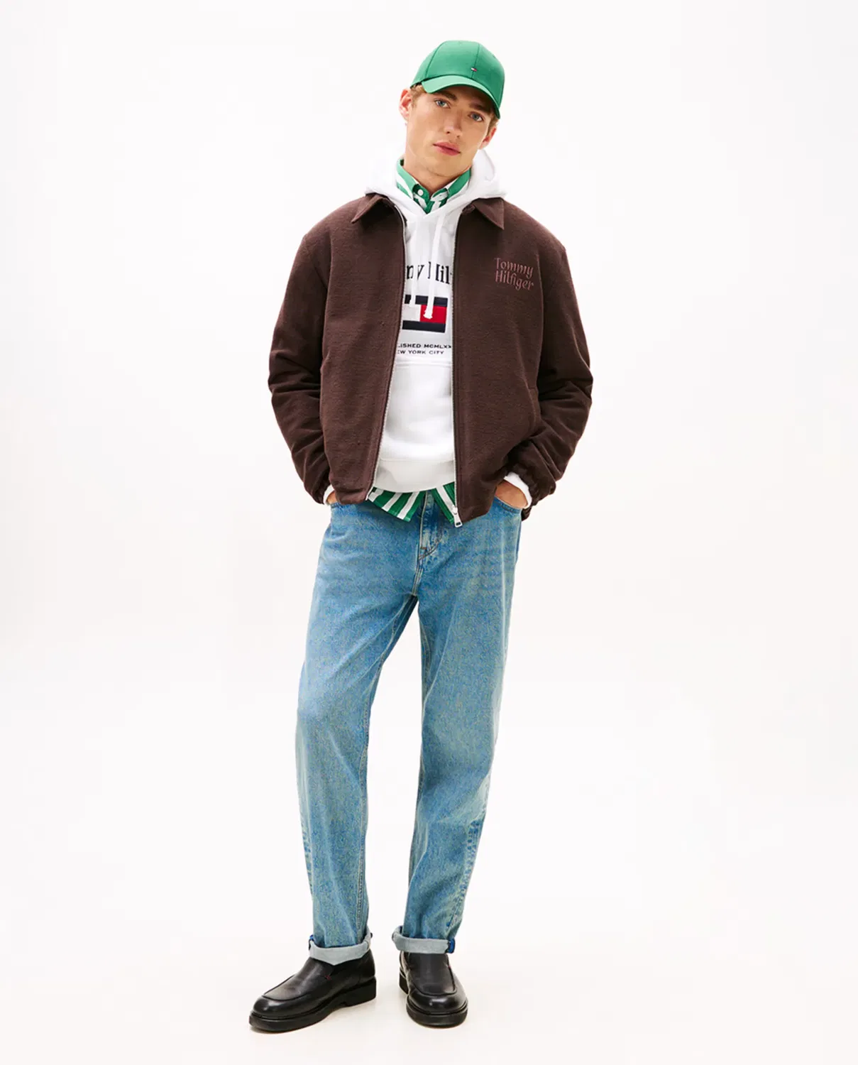 Мужские джинсы зауженные Harlem Tommy Hilfiger, Azul Claro