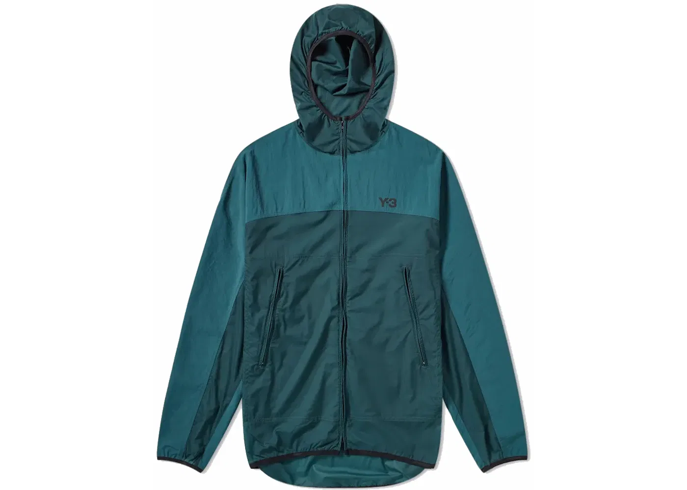 Мужская куртка с принтом Y-3 Adizero Packable Jacket Adidas, Green/Petrol Green