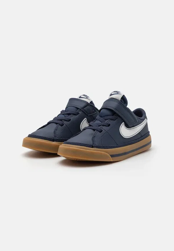 Кроссовки теннисные Court Legacy Nike Sportswear Thunder Blue, Sail, Light Brown, синий/светло-коричневый — фото 2