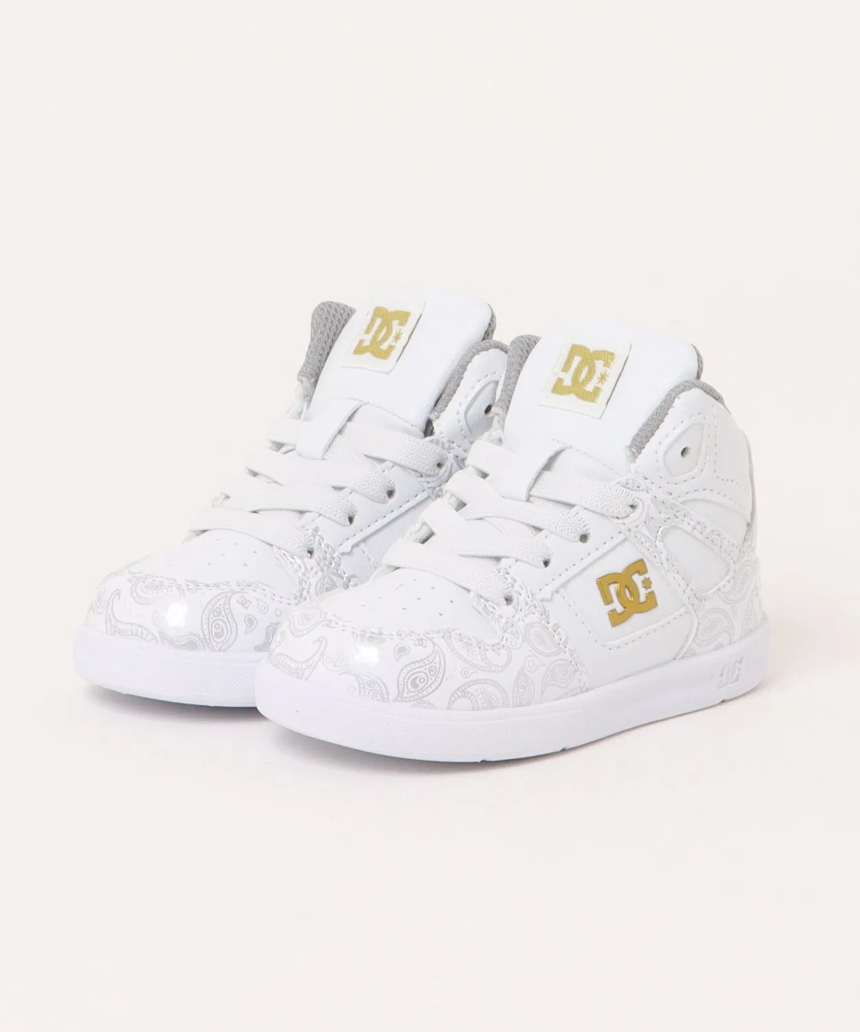 Детские кеды для мальчиков с высоким верхом PURE HIGH-TOP SE UL SN DC SHOES, White