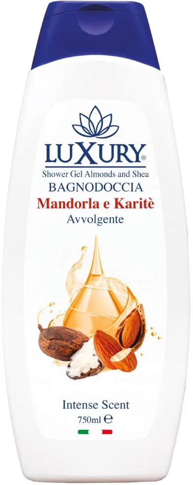 Гель для душа Almond and Karitè, LUXURY, 750 мл