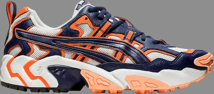 

Кроссовки gel nandi og 'glacier grey peacoat' Asics, синий