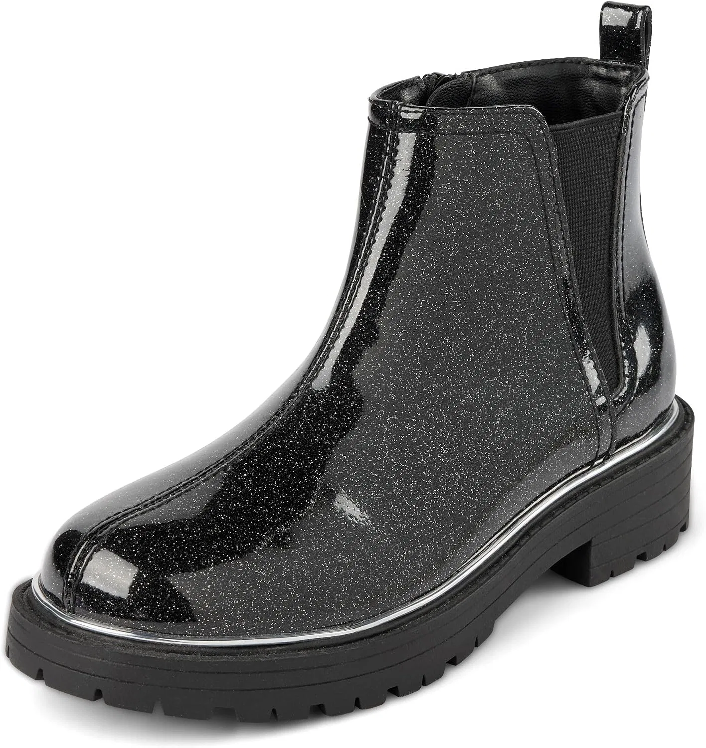 Детские ботинки для девочек The Children's Place, Glitter Black