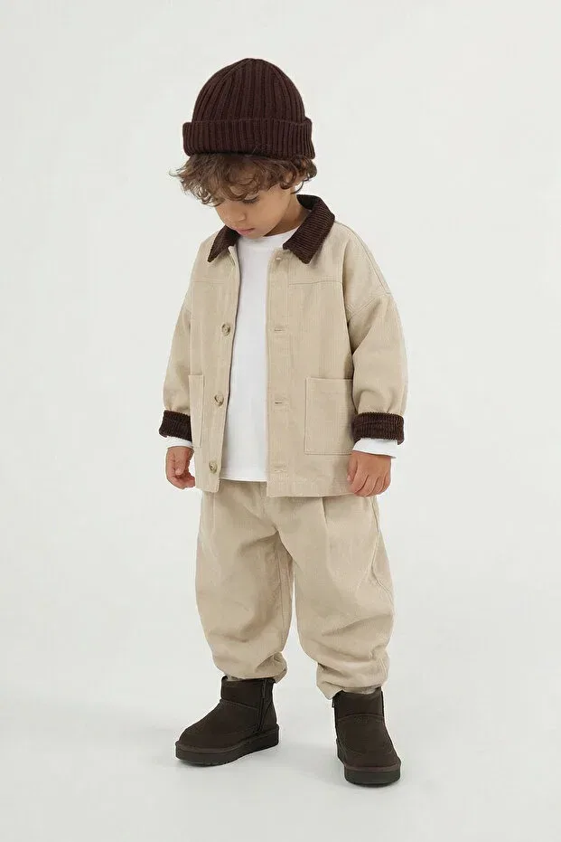 Детский жакет для девочек с принтом Mioma Kids, Stone