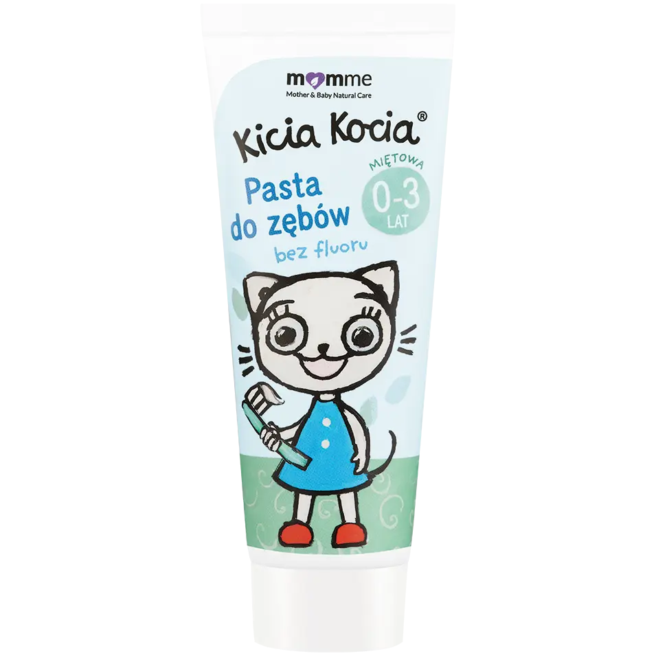 

Momme Kicia Kocia зубная паста со вкусом мяты для детей 0-3 лет, 50 мл