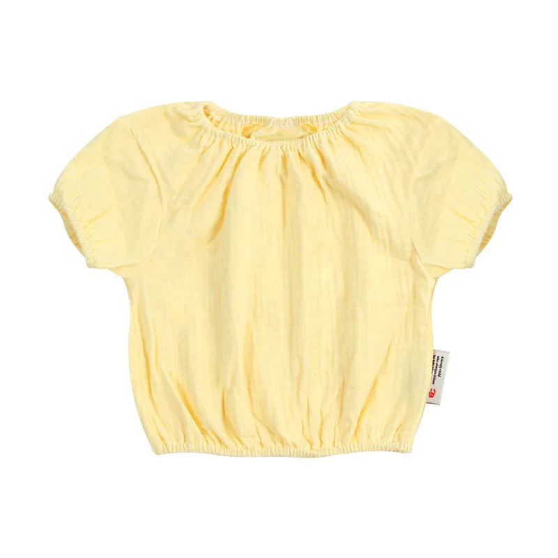 Детская блузка с коротким рукавом Fallin BABYBLEE, Yellow