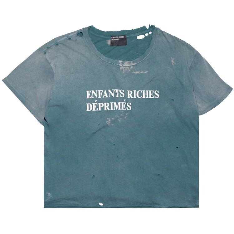 

Футболка Enfants Riches Déprimés Classic Logo T-Shirt Posy Green, зеленый