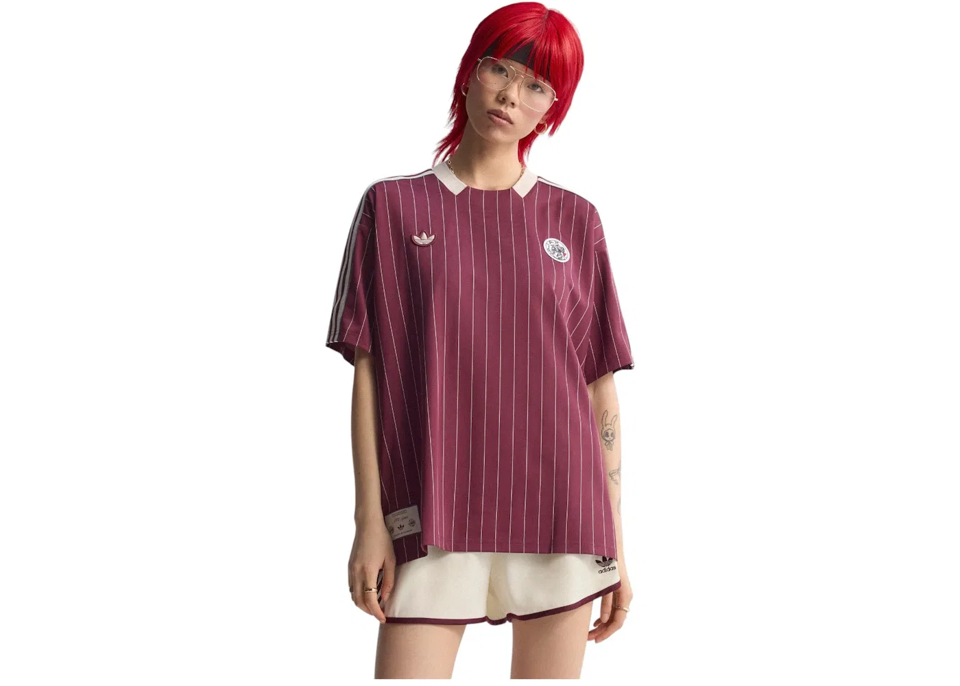 Мужская футбольная джерси с длинным рукавом Adidas, Victory Crimson