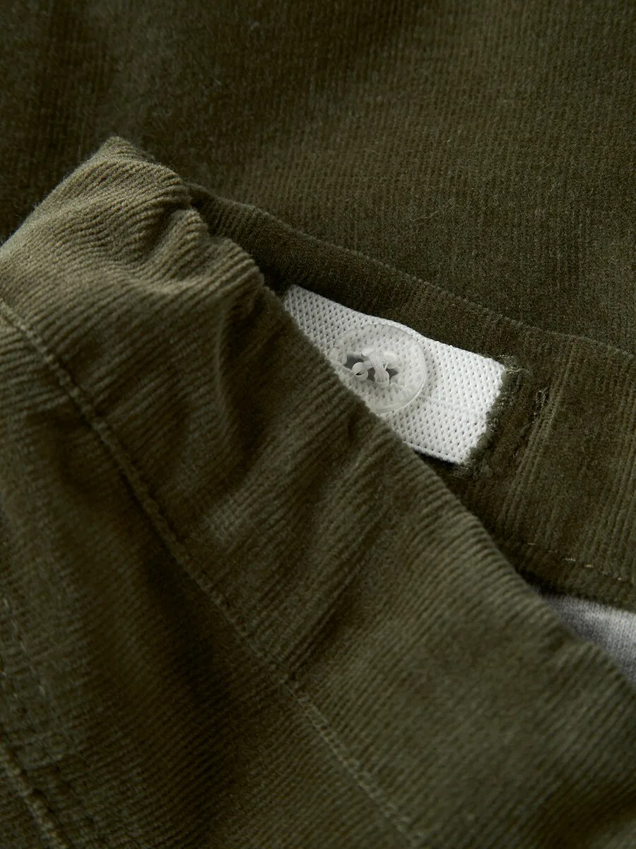 Брюки NAME IT Regular Pants 'NBMBen' темно-зеленого цвета — фото 2