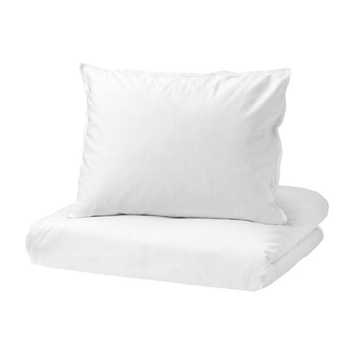 

Комплект постельного белья Ikea Angslilja, белый