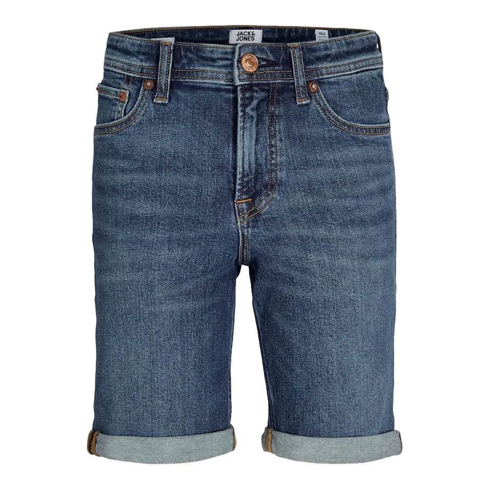 Детские шорты из денима с потертостями Rick Original AM 360 Jack & jones, Blue