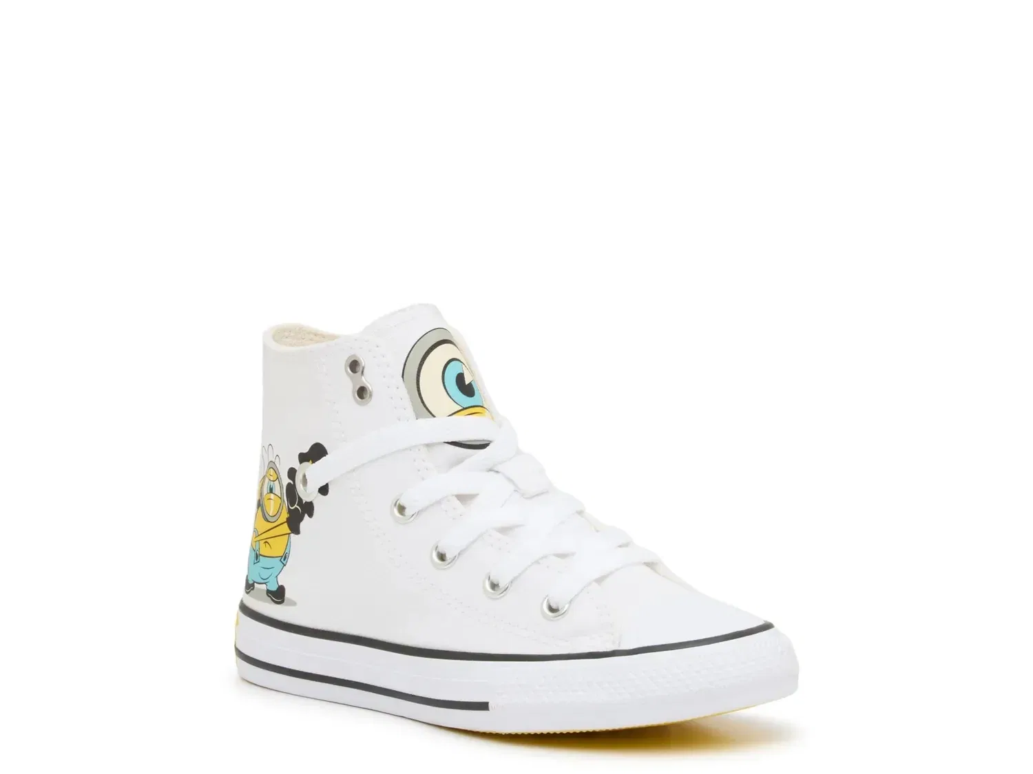 Кеды высокие Chuck Taylor All Star Minions 1V, Converse, белый