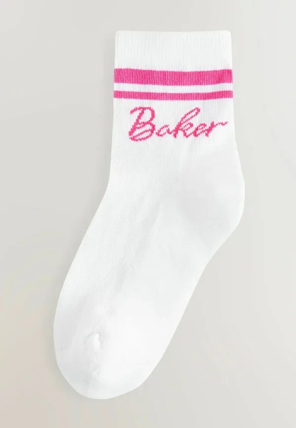 Комплект из 3 спортивных носков с амортизирующей подошвой Baker By Ted Baker, розовый — фото 3