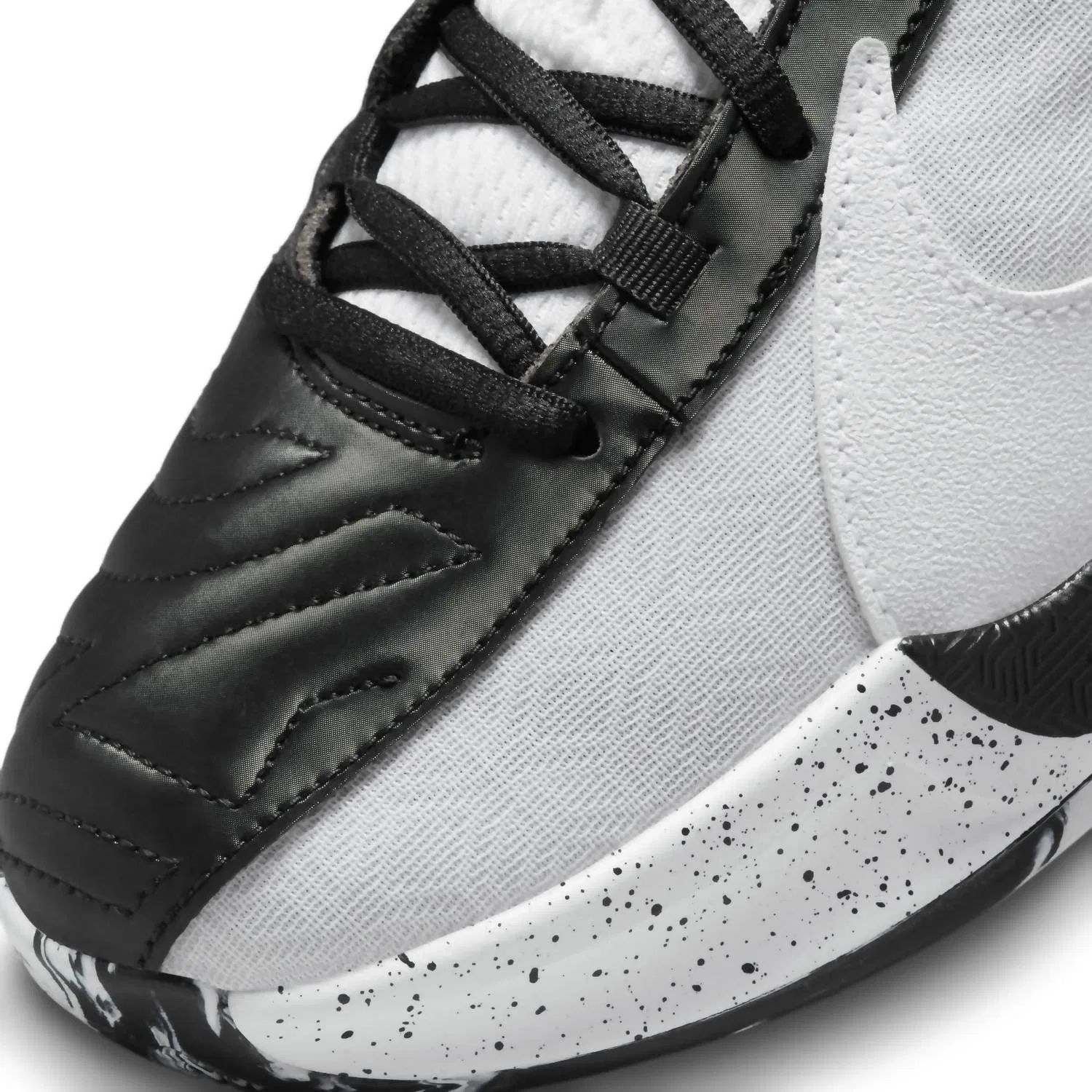 Детские кроссовки Nike Freak 5, White/White/Black/Photo Blue — фото 2