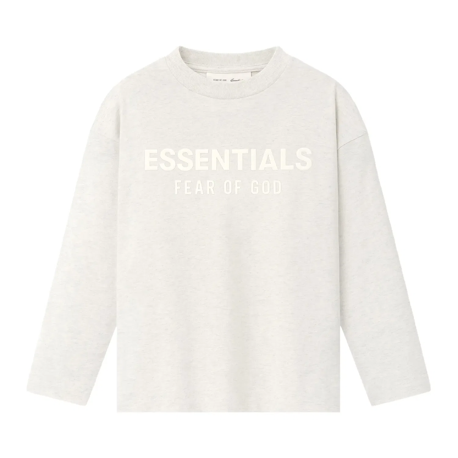 Лонгслив с длинным рукавом Fear of God Essentials, Oatmeal Heather
