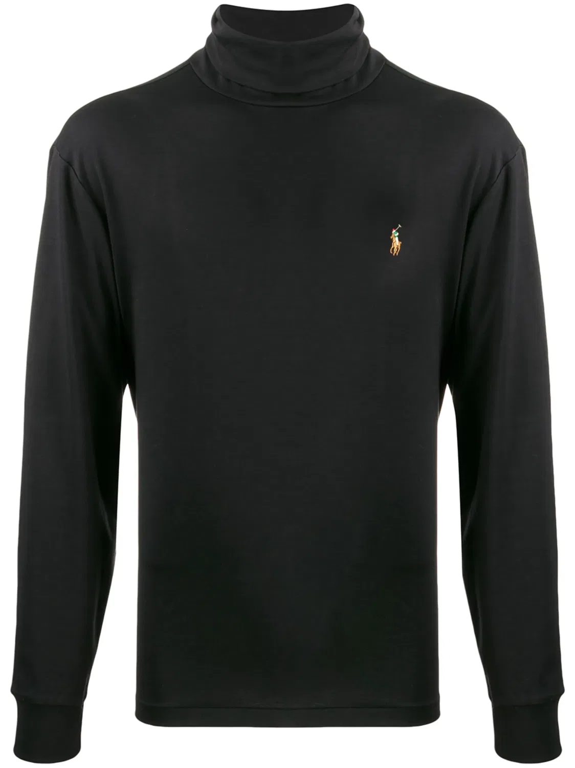 Polo Ralph Lauren Водолазка хлопковая, черная
