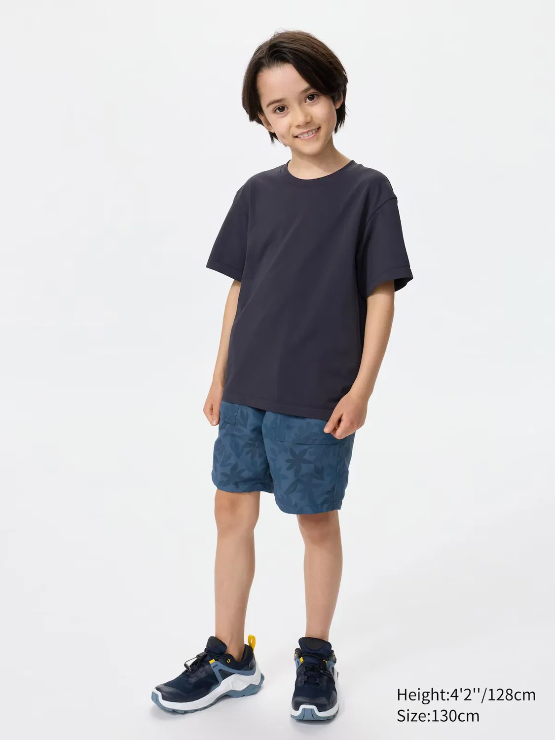 Шорты Uniqlo, детские, синий — фото 2