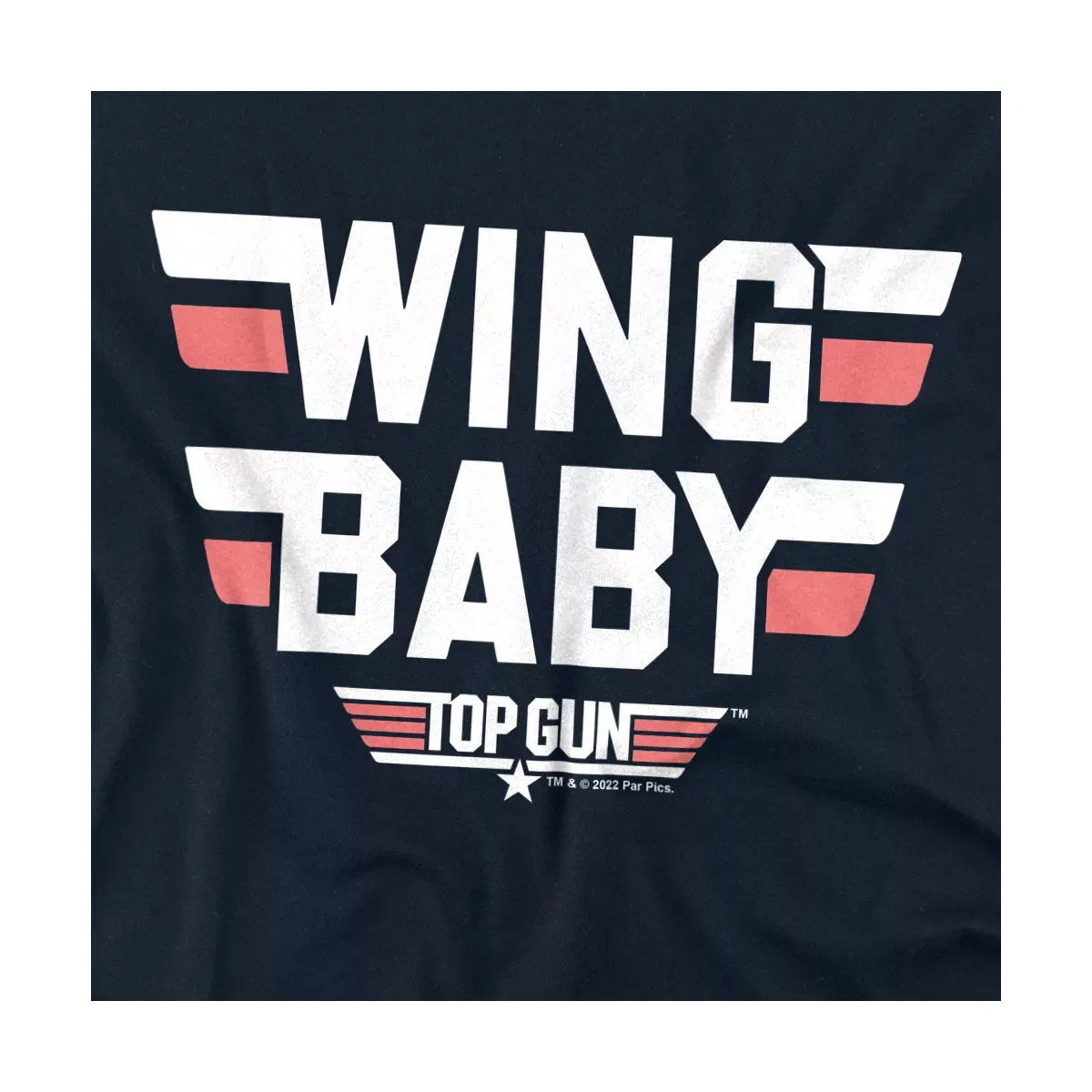 Детское боди с коротким рукавом Top Gun, Navy — фото 2
