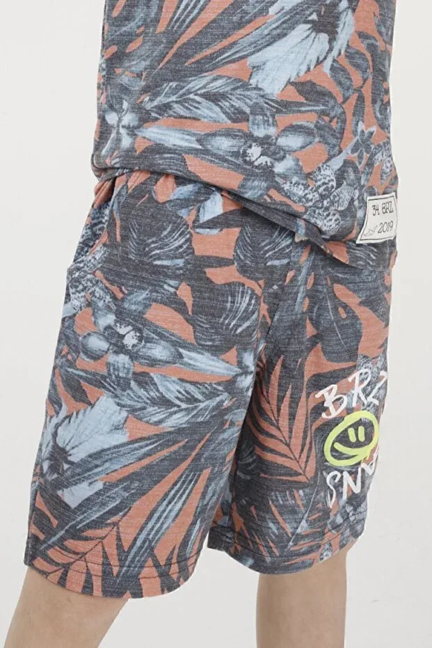 Детские шорты для мальчиков с принтом Brz Kids, Multicolor — фото 3
