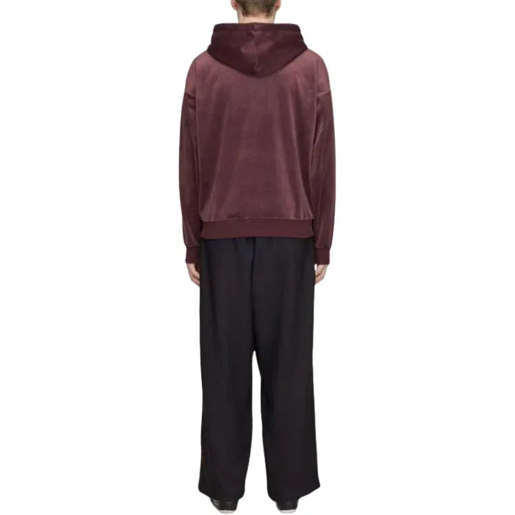 Мужское худи Y-3 Velvet Corduroy Hoodie Asia Sizing 'Night Red' adidas, Night Red — фото 4
