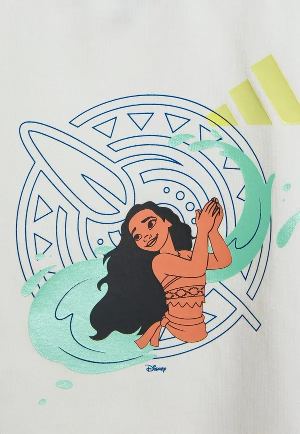 Детский комплект Disney Vaiana унисекс - шорты Adidas Performance, белый — фото 4